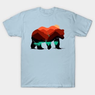 Stay wild - bear - T-Shirt